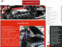 Tablet Screenshot of eurodieselcatania.com